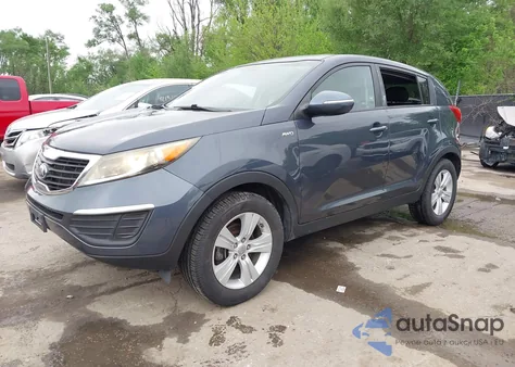2013 Kia Sportage Lx from USA, damaged, VIN KNDPBCA26D7428260